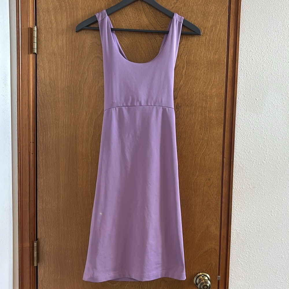 Stonewear// criss cross dry flex dress